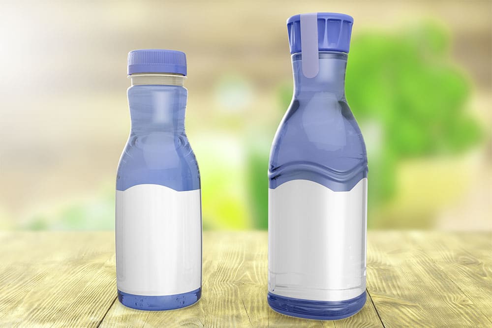 juice bottle mockup