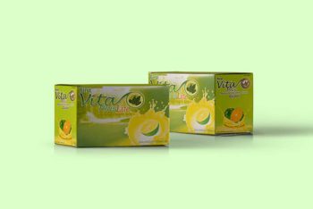 Free Download Tea Packaging Box Mockup
