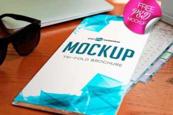 Exclusive Tri-fold Brochure Design Mockup