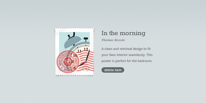 Stamp Poster Design