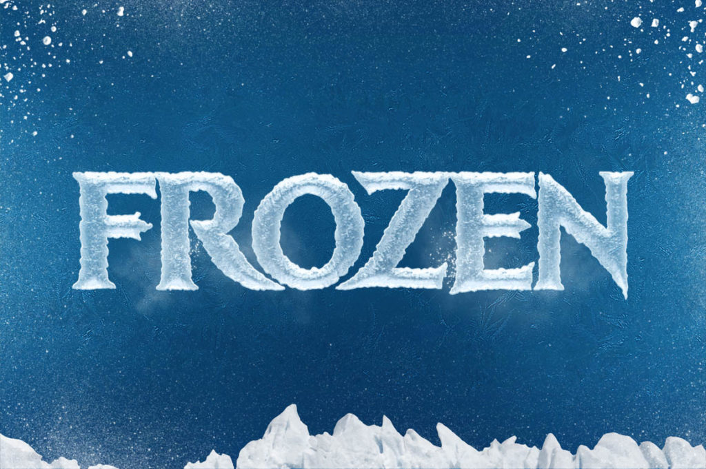 Free Chilly Ice Cool Text Effect Mockup in PSD - DesignHooks