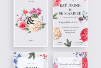 Wedding Invitation Card Template – Elegance Meets Usefulness
