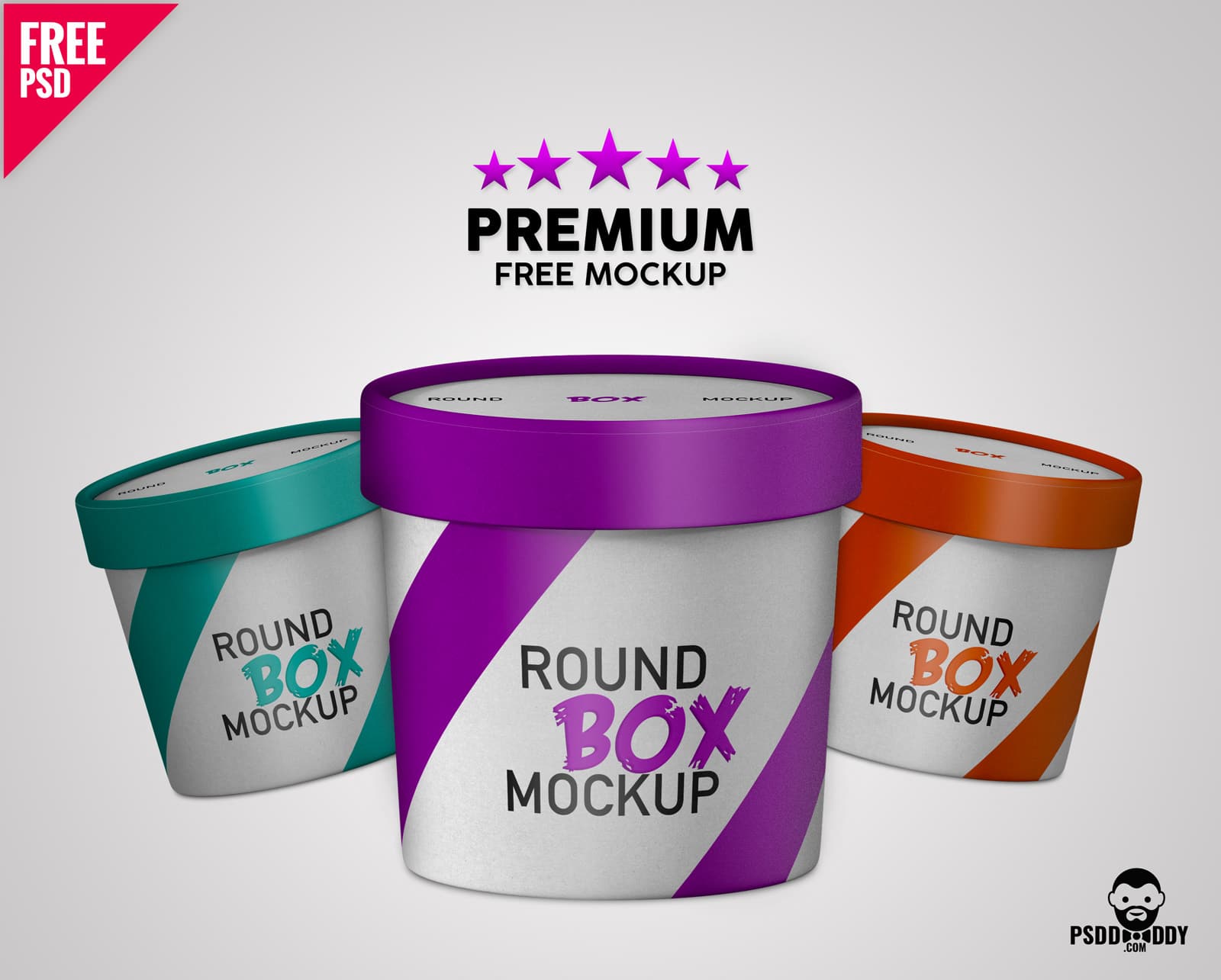 Premium Round Paper Box