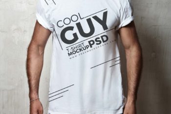Free Male T-shirt Mockup – Fashion Meets Usefulness
