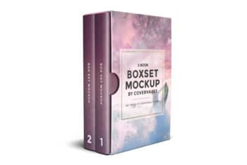 Book Box Set PSD Mockup Available For Free