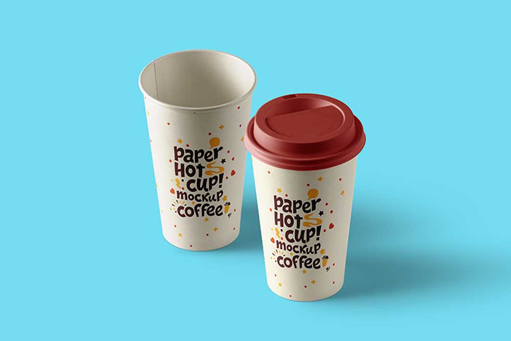 free download paper cup mockup