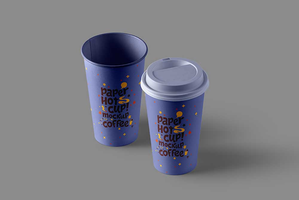 free download paper cup mockup