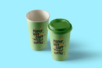 Free Download Paper Cup Mockup