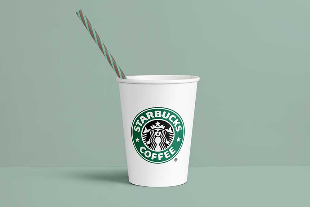 free psd paper cup mockup