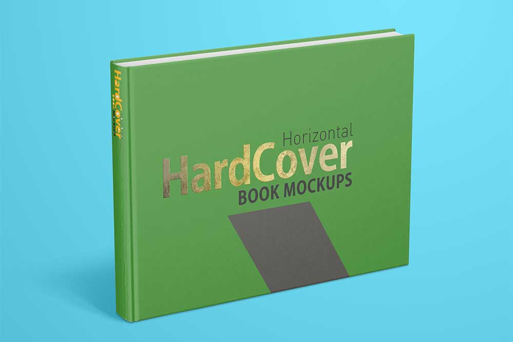 Download This Free Landscape Hardcover Book Mockup - Designhooks