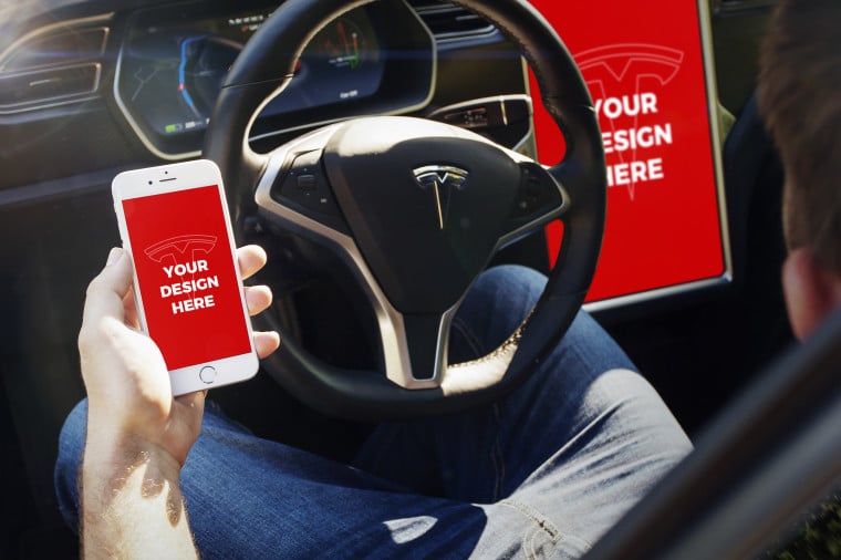 Tesla Car Plus iPhone