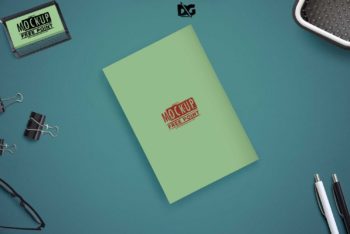 Sober & Free Book Cover Design PSD Mockup