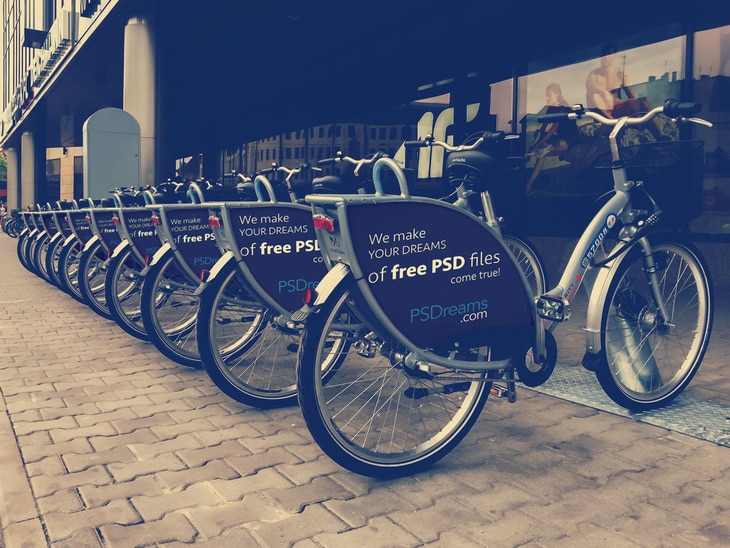 Modern Bicycle Advertising