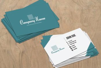 Free Business Card PSD Mockup for Commercial Purpose