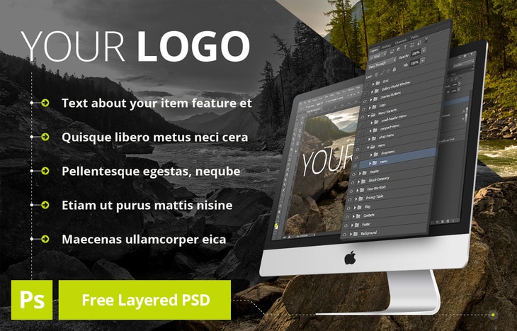 Layered iMac Design