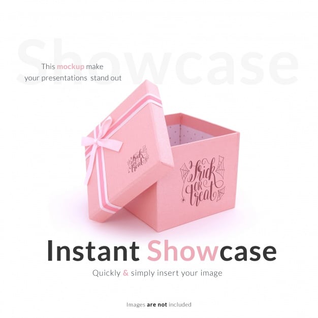 Cute Pink Gift Box