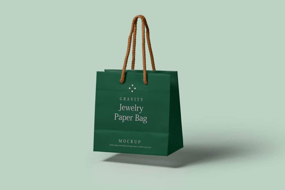 paper bag mockups