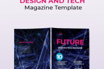 Magazine PSD Mockup Template- Useful Features Blend With A Stunning Look