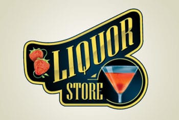 Free Liquor Store Logo Design Mockup in PSD