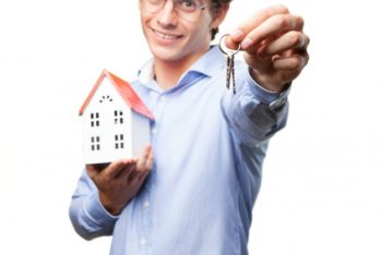 Free Homeowner Plus Keys Closeup Mockup in PSD