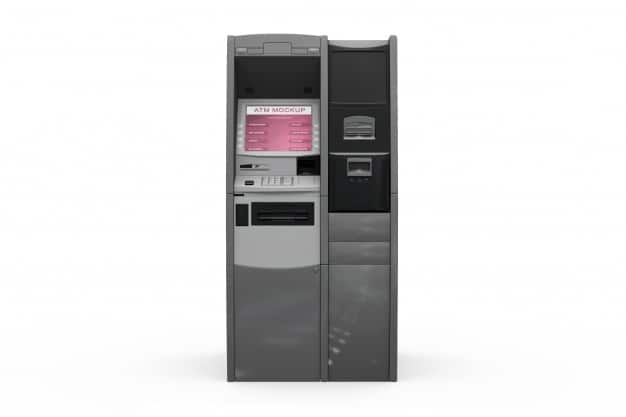 Realistic ATM Front View