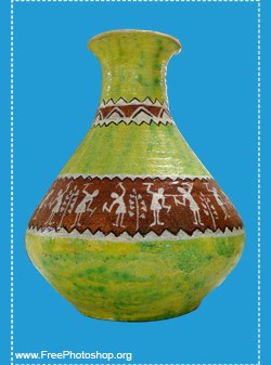 Traditional Ethnic Vase