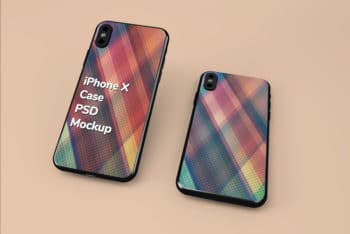 Useful iPhone Case PSD Mockup for Free