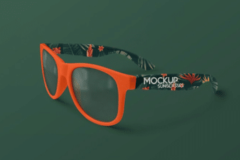 Fashionable Sunglasses PSD Mockup