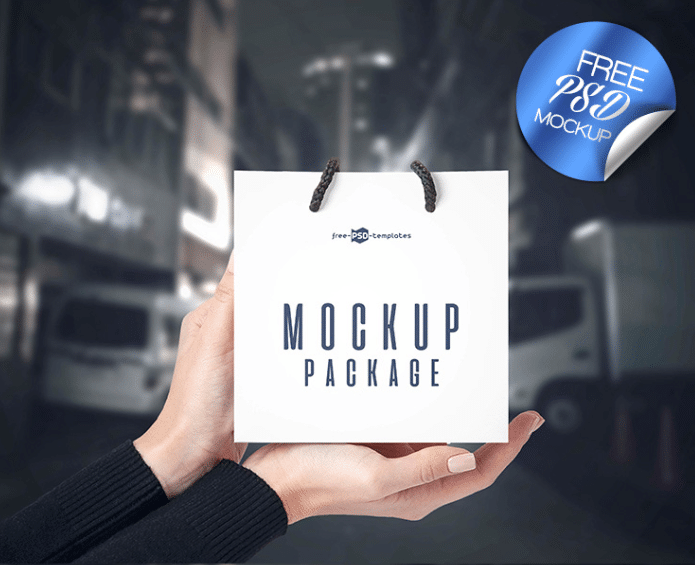 Little Bags PSD Mockup Download for Free | DesignHooks