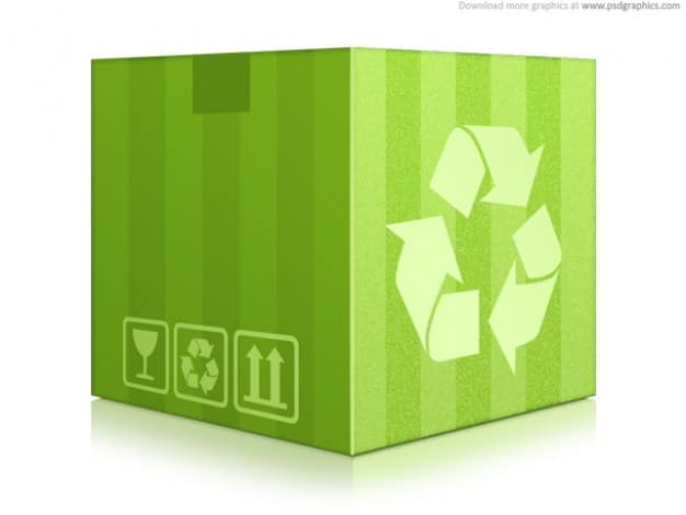 Green Box Plus Recycle Logo