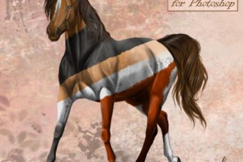 Free Modular Horse Art Creator Mockup in PSD