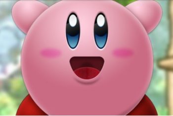 Free Cute Kirby Design Mockup in PSD