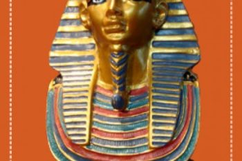 Free Golden Pharaoh Bust Mockup in PSD