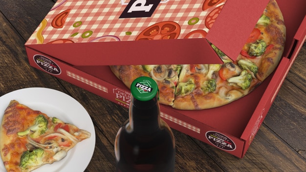 Pizza Plus Beer Scene