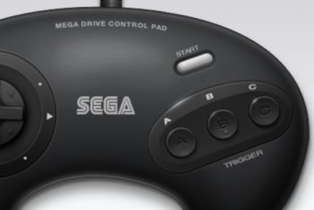 Free SEGA Console Controller Mockup in PSD