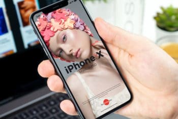 Excellent iPhone X PSD Mockup – Available for Free Download