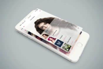 Download Free Isometric PSD Mockup for iPhone 6