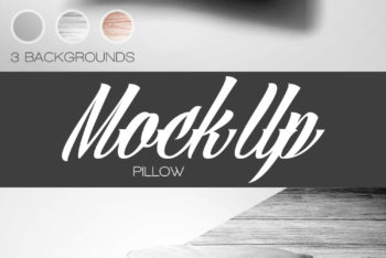 Create Awesome Pillow Design with This Free Pillow Mockup in PSD