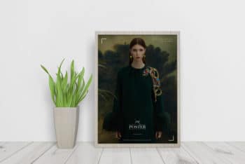 Design Beautiful Interior Framed Poster with This Free Mockup