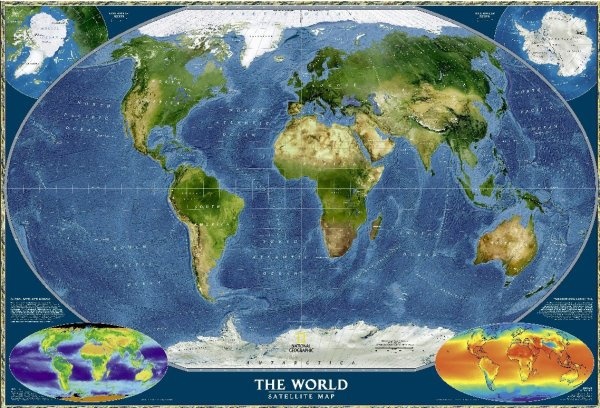 Accurate Earth Map