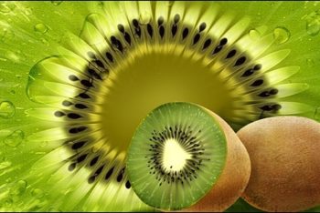 Free Kiwi Fruit Concept Design Mockup in PSD
