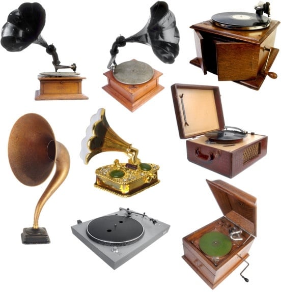 Vintage Phonograph Record
