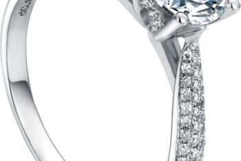 Free Shiny Wedding Ring Design Mockup in PSD