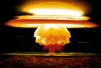 Free Nuclear Bomb Explosion Mockup in PSD