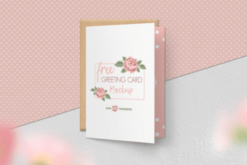 Free Greeting Card Mockup Set – Available in High Resolution