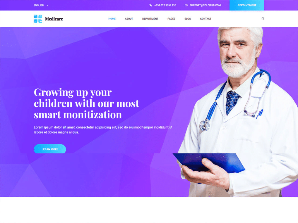 Medical Care Website