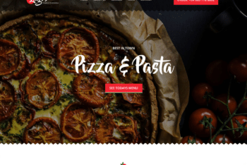 Free Italian Cuisine Website HTML Template