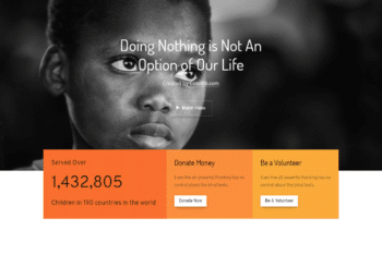 Free Welfare Charity Website HTML Template