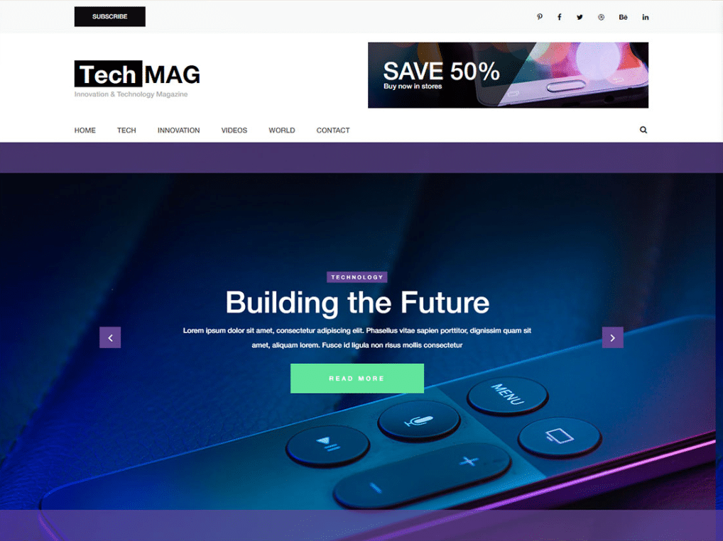 Technological Devices Website