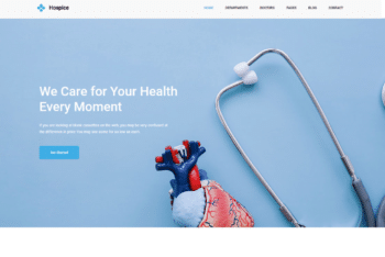 Free Online Clinic Website HTML Template